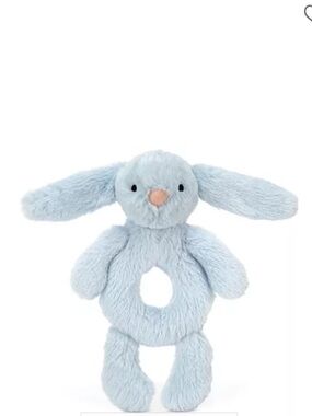 Jellycat Bashful Bunny Rattle Blue